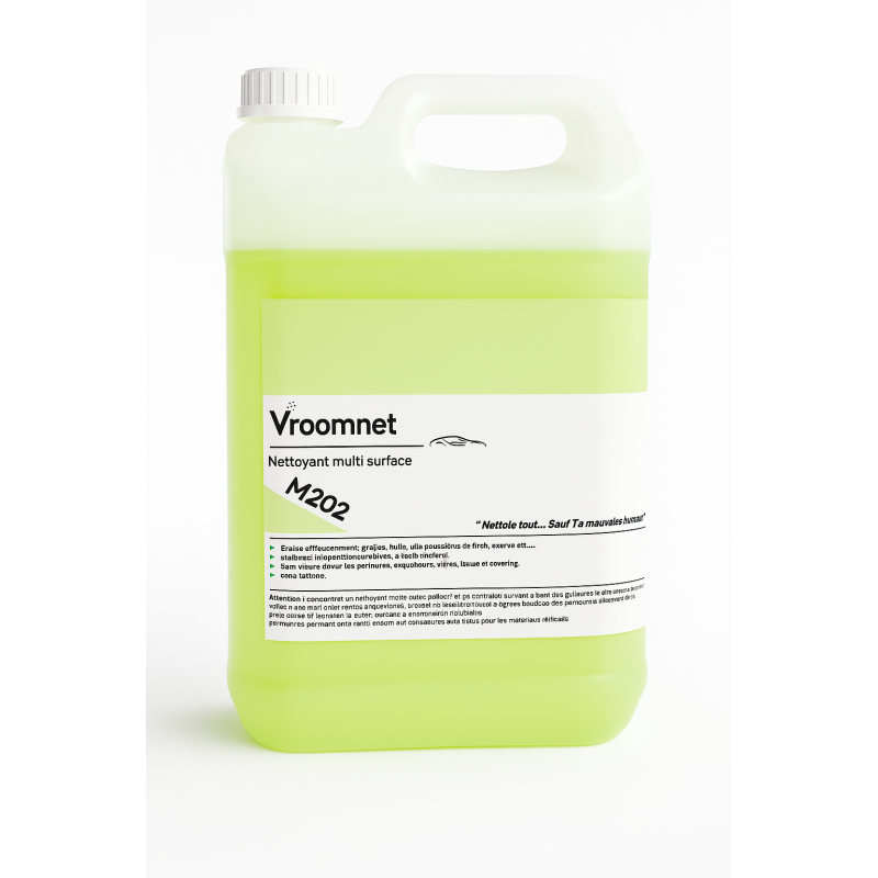 Nettoyant multi surface Vroomnet 5L