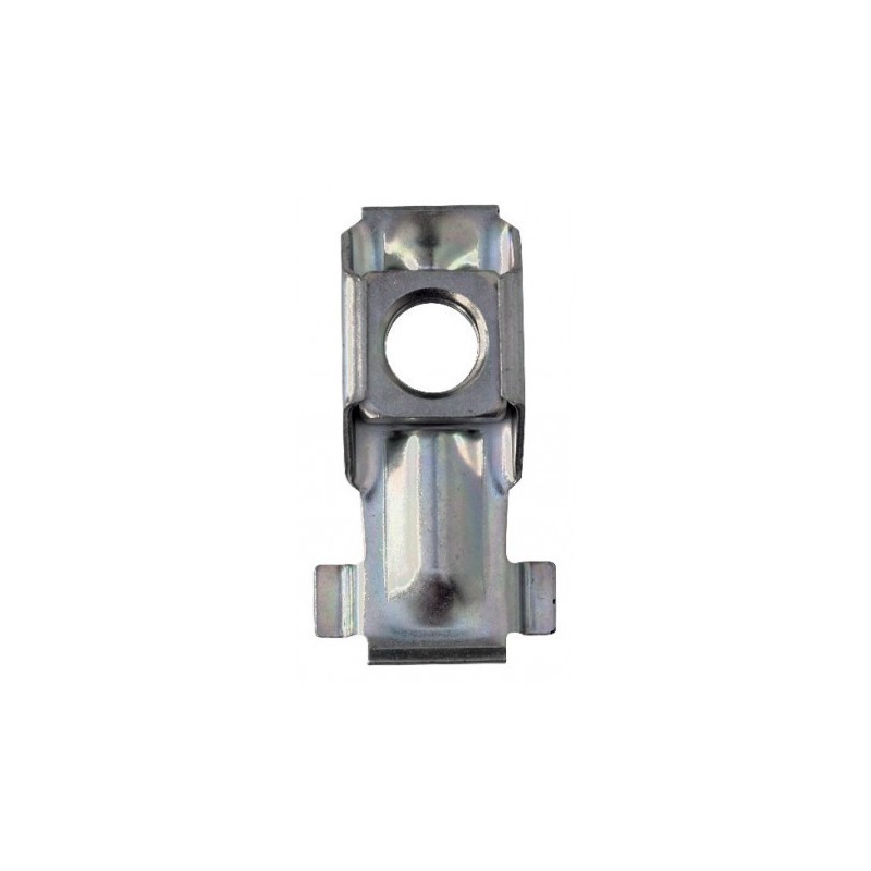 Écrous De Cage Captive Chrysler Type Carré 10-24, Taille 3/8" - Lot De 10, Zinc Chromé