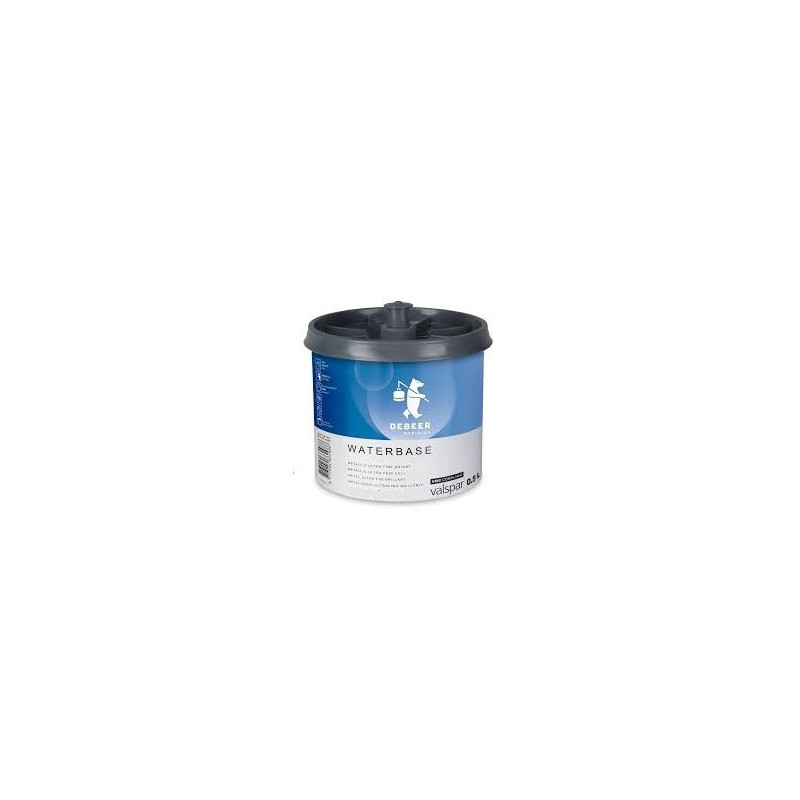 Waterbase Debeer 900+ série ROUGE TRANSPARENT MM957 0.5L