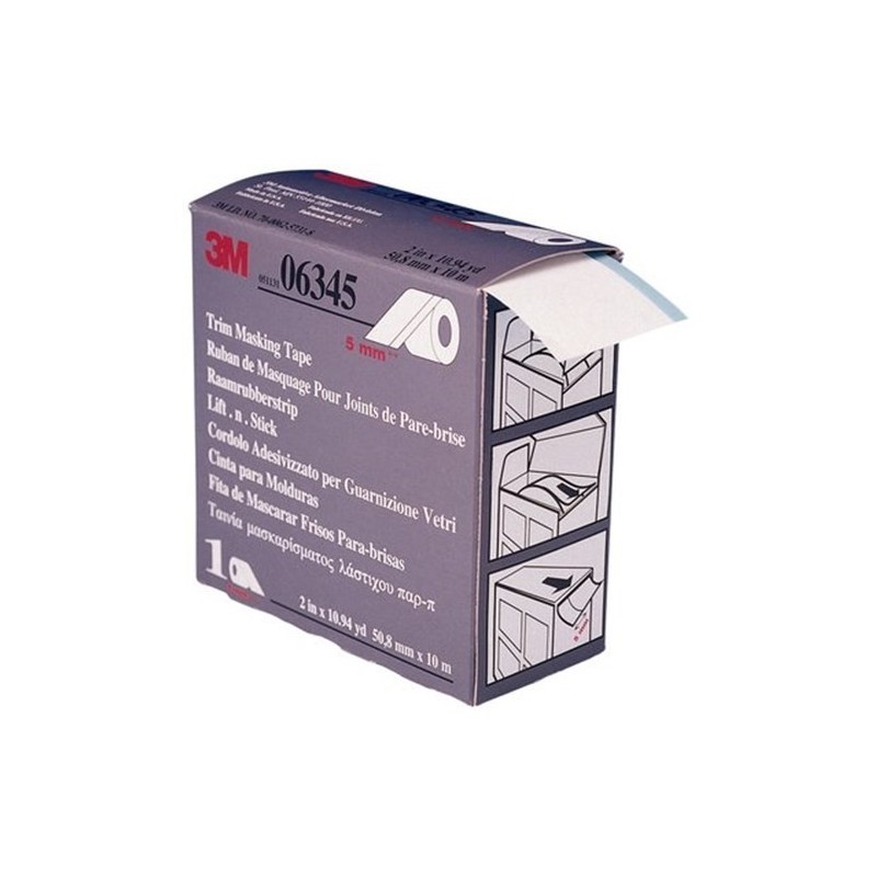 3M 06345 - Ruban joint étanchéité 5 mm