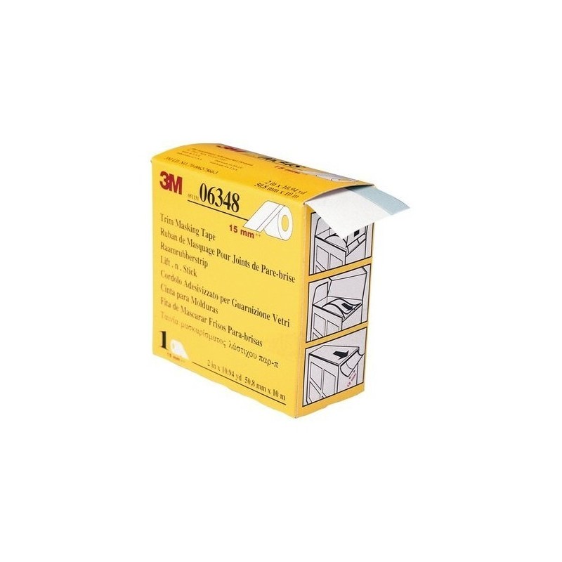 3M 06348 - Ruban joint étanchéité 15 mm