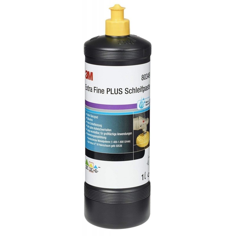 Liquide a lustrer 3M Extrafine Plus 80349, flacon 1L