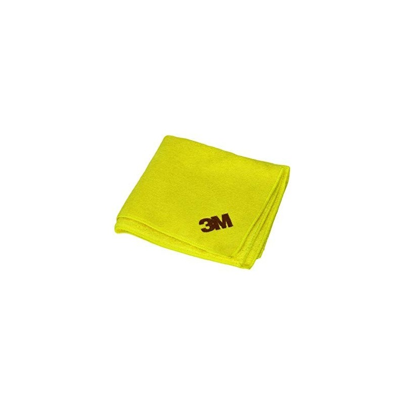 Chiffon de lustrage optimum 3M 50400 jaune microfibre 360x320