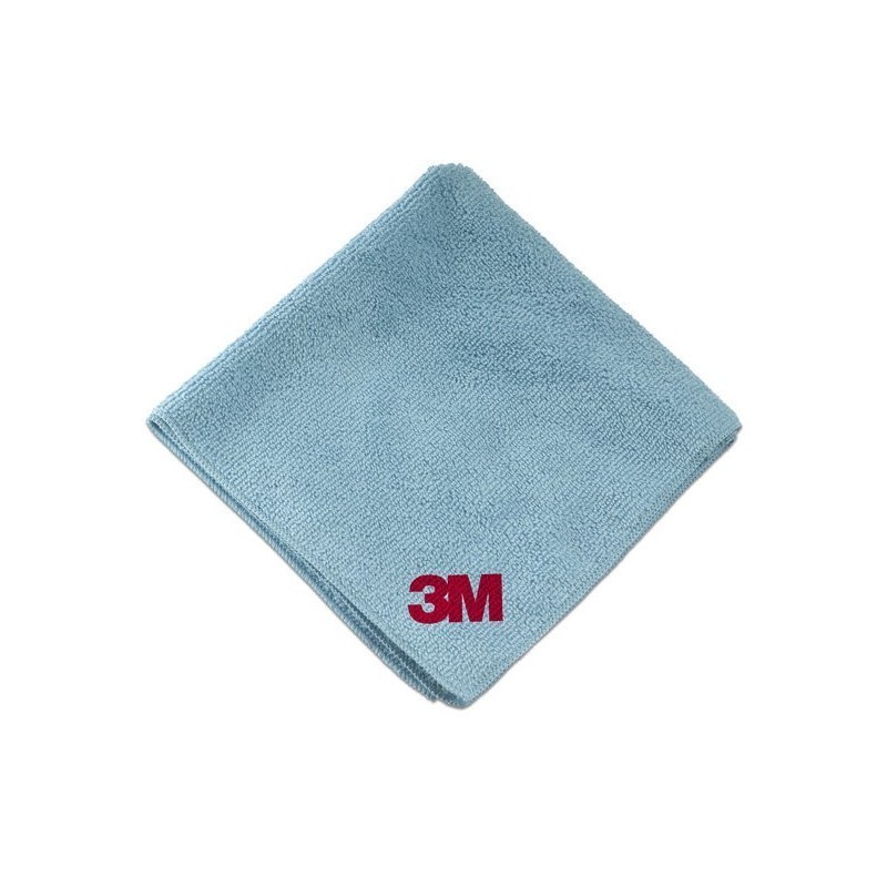 Chiffon de lustrage optimum 3M 50486 bleu microfibre 360x320