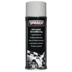 Aérosol apprêt garnissant universel Spraila 1K gris clair 400ml