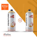 Bombe de peinture 400 ml + bombe de vernis 1K (mono-composant)